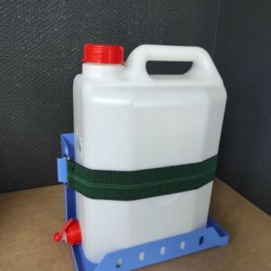 JERRICAN 10 L + SUPPORT + SANGLE